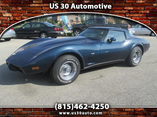 1979 Chevy Corvette in Dark Indigo Blue Metallic with Tan leather interior fact 1979 Chevrolet Corvette Coupe
