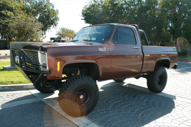 1979 Chevy Custom Deluxe Pickup Factory Shortbox 4x4 Lifted Flowmasters BFG'S !! 1979 Chevrolet C/K Pickup 1500 Custom Deluxe