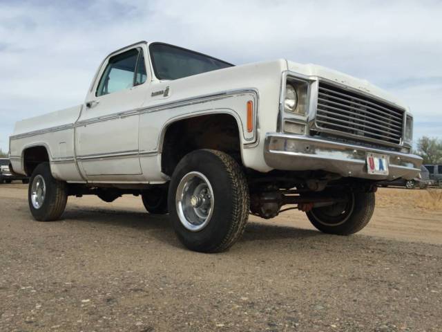 1979 Chevy K10 Scottsdale ShortBox 4x4 6.6 400 AC Truck Great Arizona Patina 1979 Chevrolet C/K Pickup 1500 Scottsdale K10