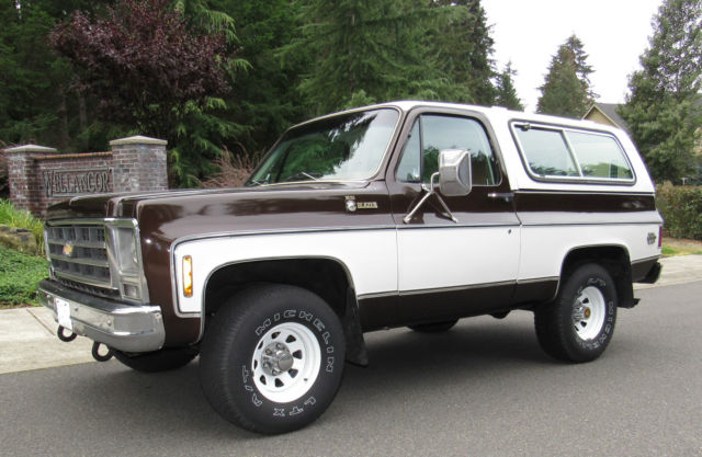 1979 Chevy K5 Blazer 2 Owner Very Original RUST FREE WORLDWIDE NO RESERVE!!!!! 1979 Chevrolet Blazer Blazer