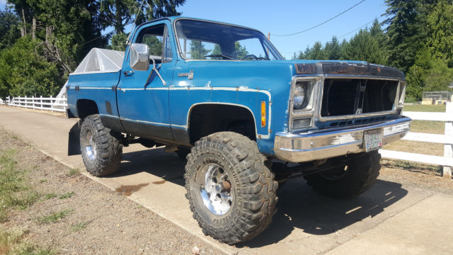 1979 Chevy Scottsdale 10 Short Box 4x4, 350ci, Lifted, 38.5" Super Swampers 1979 Chevrolet Other Pickups