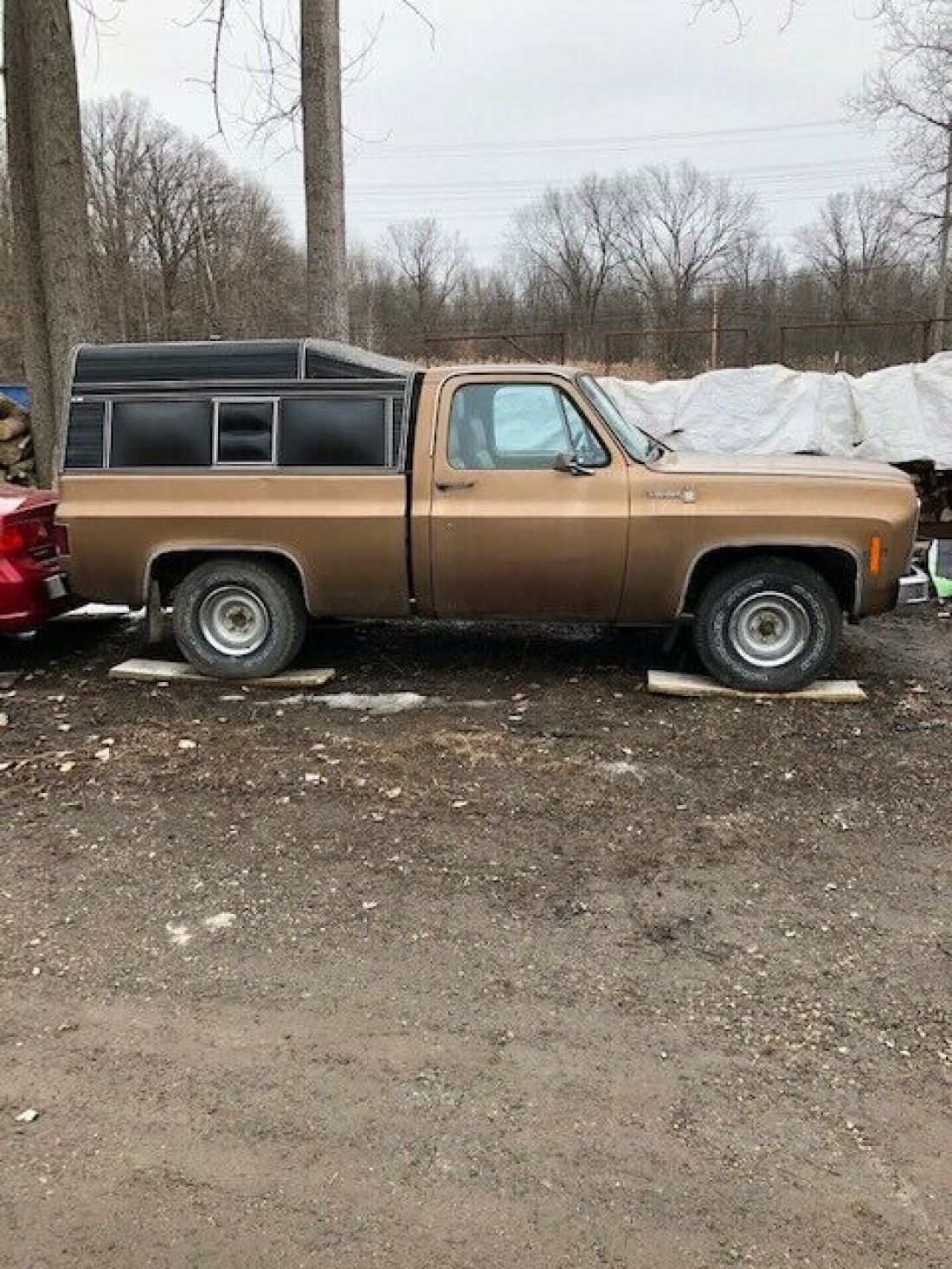 1979 chevy scottsdale c-10 short box 2 wheel drive 1979 Chevrolet C/K Pickup 1500 Tan