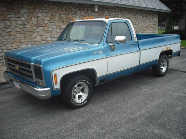 1979 CHEVY SILVERADO 102k ACT MI RUNS/DRIVES EXC. NO RESERVE ! HIGHEST BID WINS 1979 Chevrolet Silverado 1500