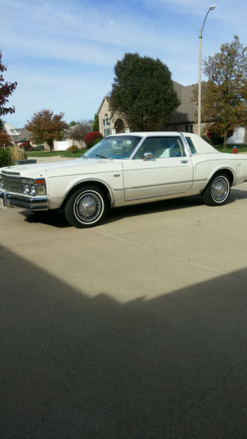 1979 Chryler Le Baron 1979 Chrysler LeBaron