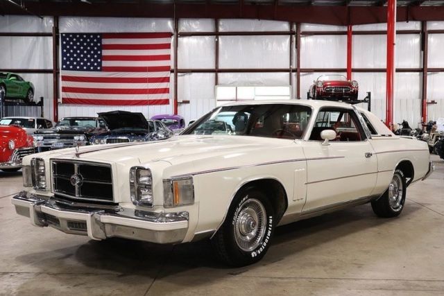 1979 Chrysler Cordoba 300 75754 Miles White Coupe 360 V8 Automatic 1979 Chrysler Cordoba 300
