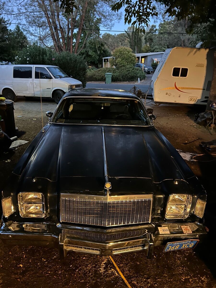 1979 Chrysler Cordoba 5.9 Coupe Blue RWD Automatic 1979 Chrysler Cordoba