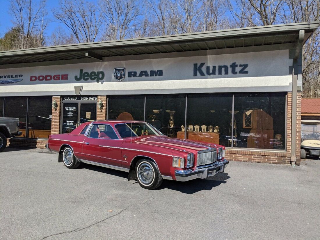 1979 Chrysler Cordoba 5.9 Red RWD Automatic 1979 Chrysler Cordoba 5.9