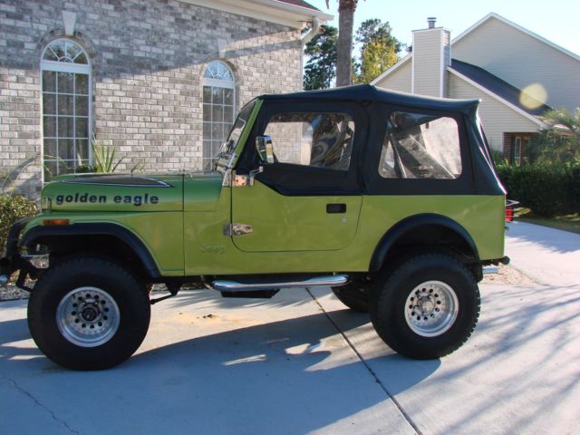 1979 CJ-7 Golden Eagle Jeep Runs Great! 1979 Jeep CJ CJ-7