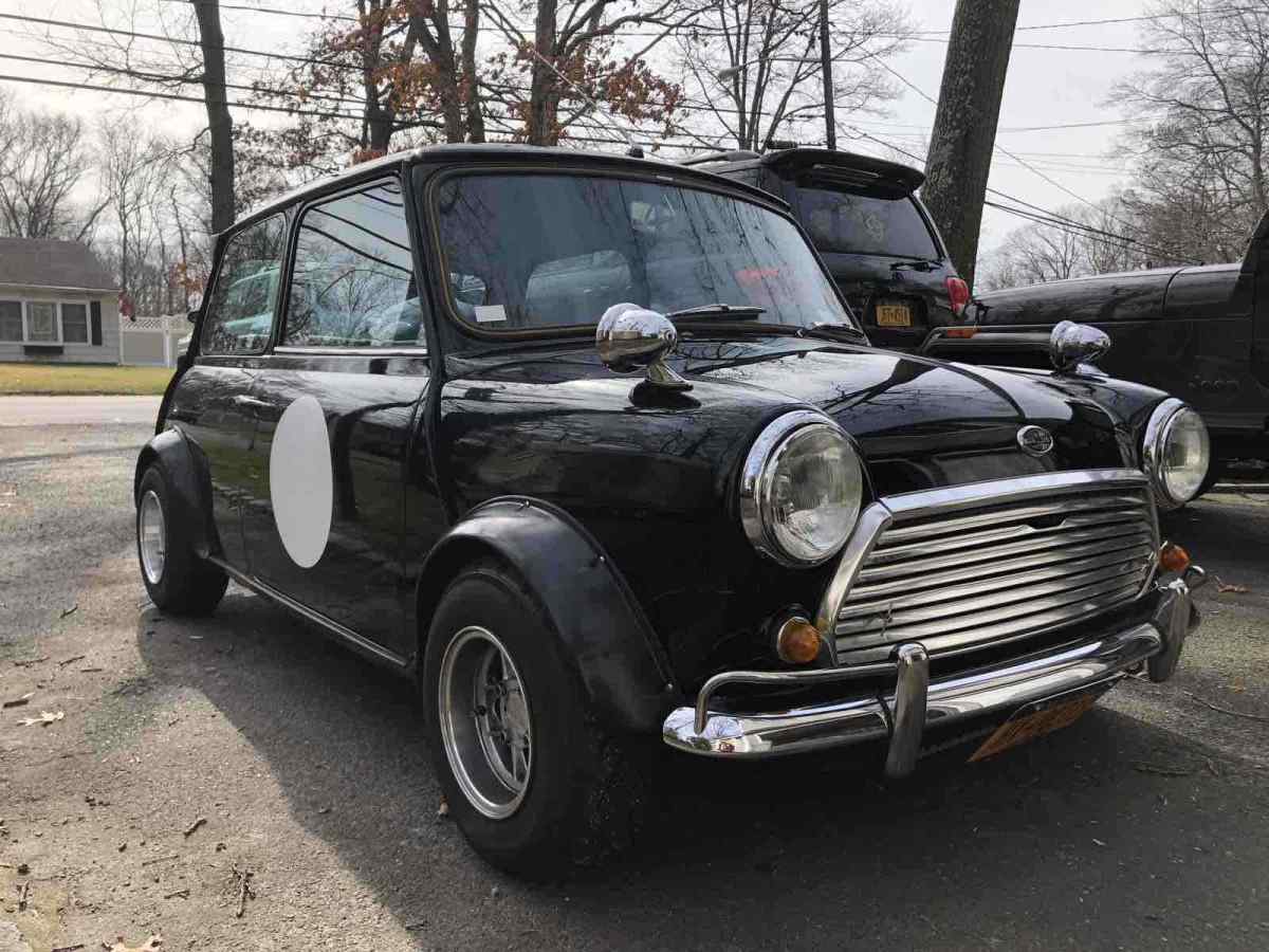 1979 Classic Mini MK 1.3 4 Sedan Black FWD Manual 1979 Mini MK 1.3 4