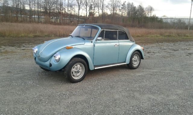 1979 Convertible 1970 1975 1976 may deliver Some new parts not yet installed 1979 Volkswagen Beetle - Classic karmann
