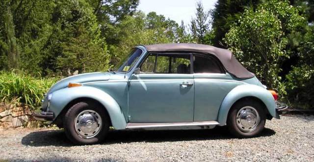 1979 Convertible Volkswagen Beetle (mostly rebiult) 1979 Volkswagen Beetle - Classic super beetle