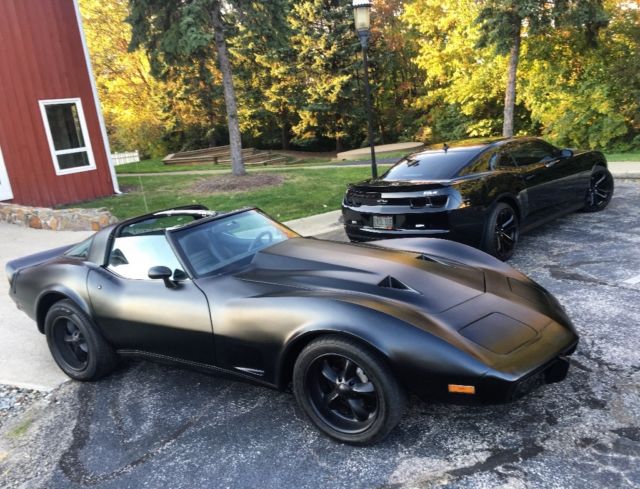 1979 Corvette Blacked Out, Many New Parts 1979 Chevrolet Corvette
