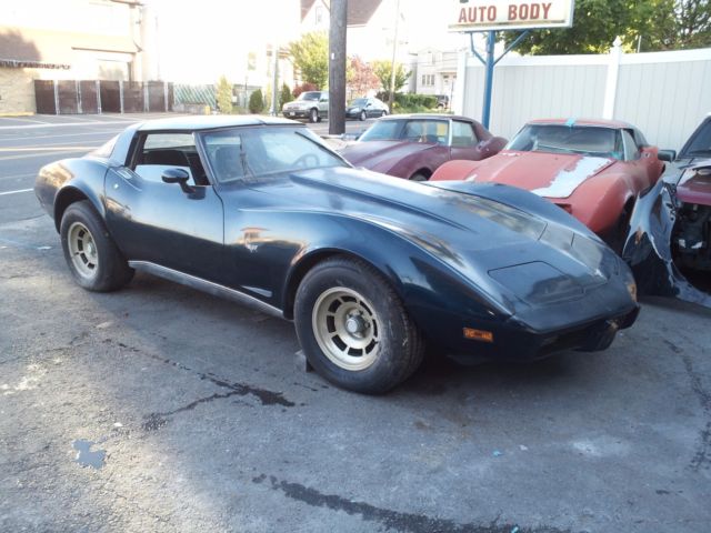 1979 Corvette Flood Car 1979 Chevrolet Corvette