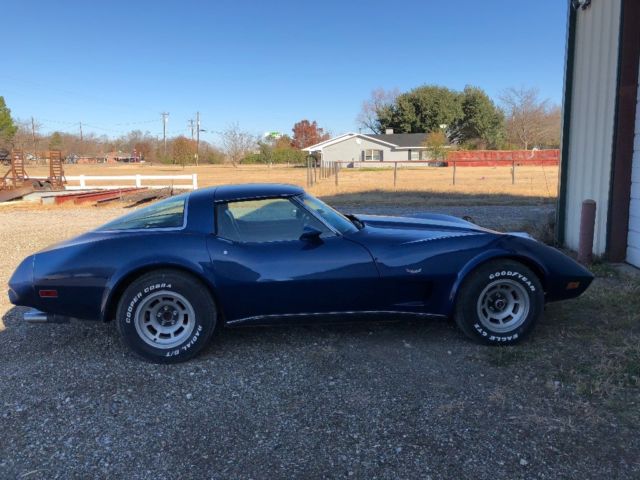 1979 Corvette with hard and soft T-Tops 1979 Chevrolet Corvette