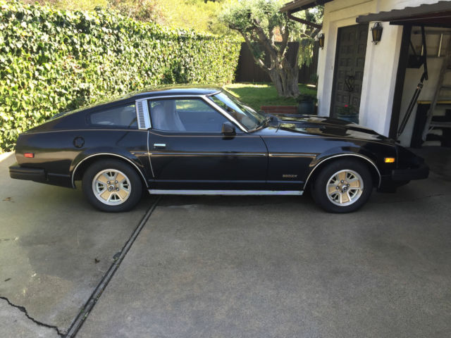 1979 Datsun 280ZX Black with Gold Rims - Original Owner with only 107,300 miles 1979 Datsun Z-Series