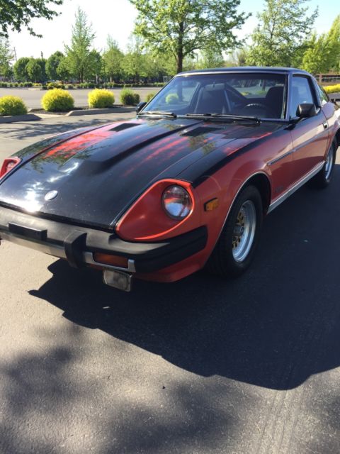 1979 Datsun 280ZX - Red/Black - Manual 5 Speed - Slick Top - Runs GREAT! Extras! 1979 Datsun Z-Series