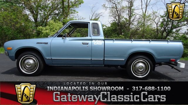 1979 Datsun 620 King Cab 61085 Miles Blue Pick Up 4 Cylinder OHV 5 Speed Manual 1979 Datsun 620 King Cab