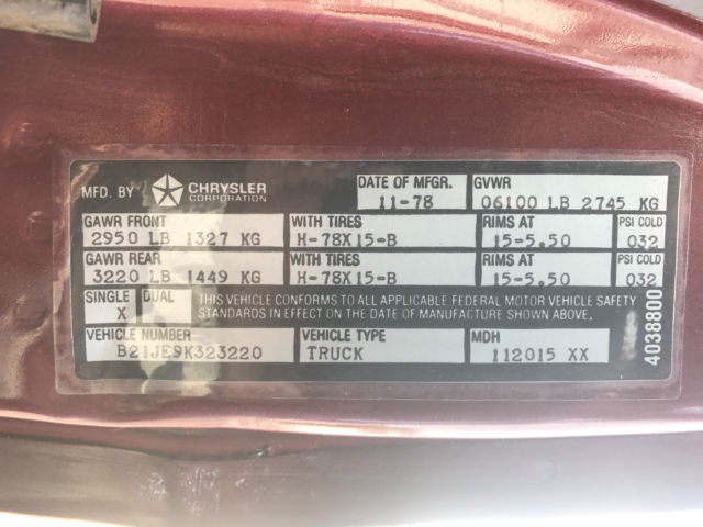 1979 Dodge Other - photo 10