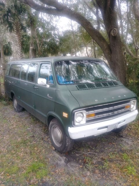 1979 Dodge P200 Van White