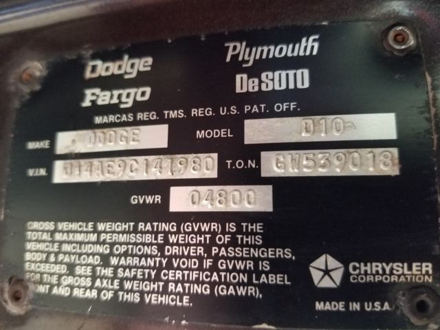 1979 Dodge D100 PROSPECTOR - photo 2
