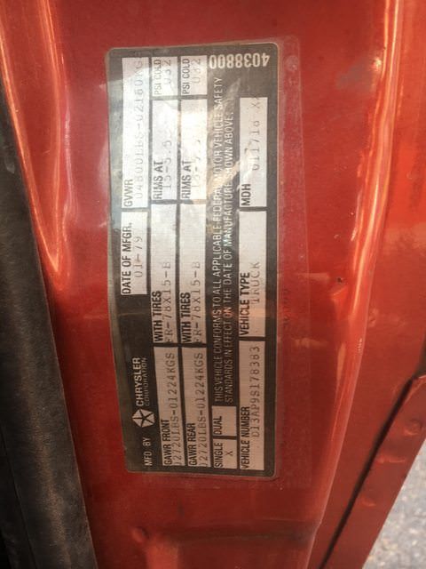 1979 Dodge Other Pickups - photo 7