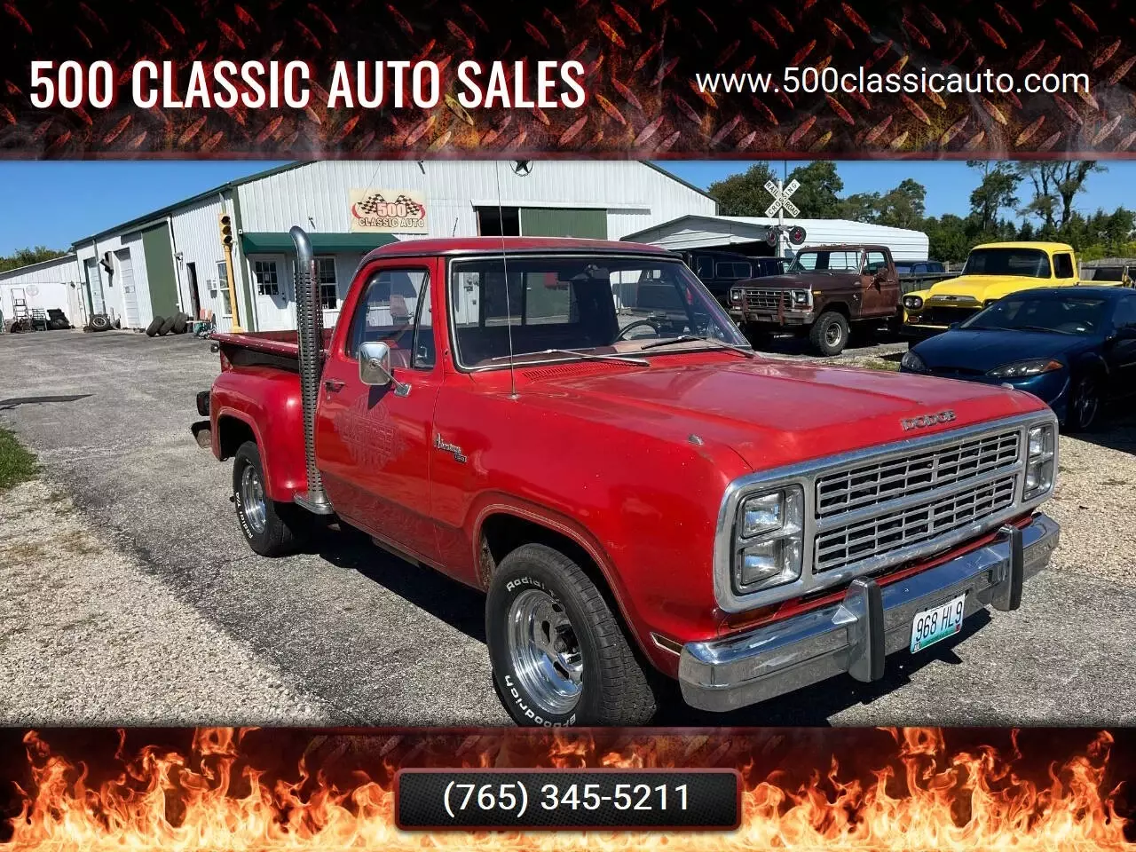1979 Dodge D100 Pickup Lil Red Express