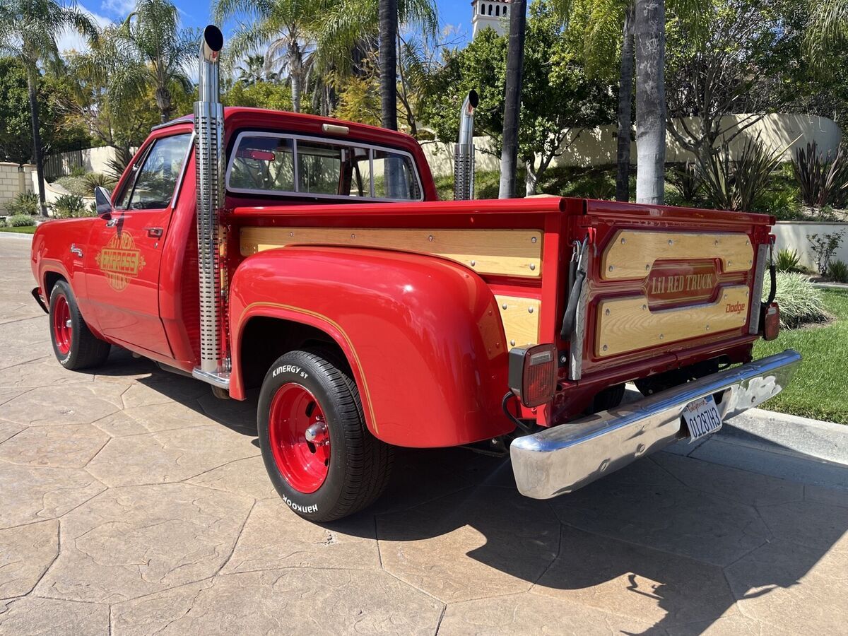 1979 Dodge D150 lil red express - photo 4