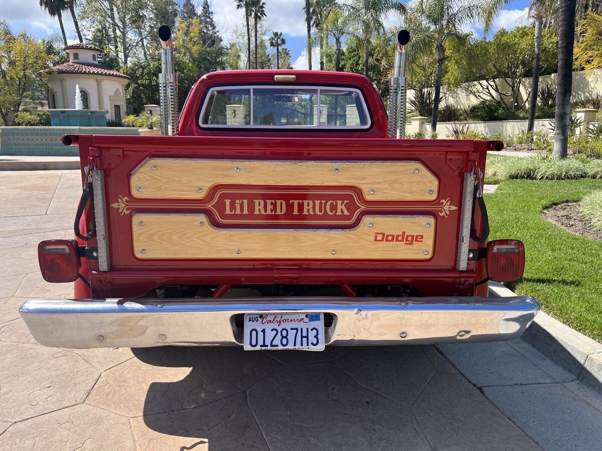 1979 Dodge D150 lil red express - photo 5