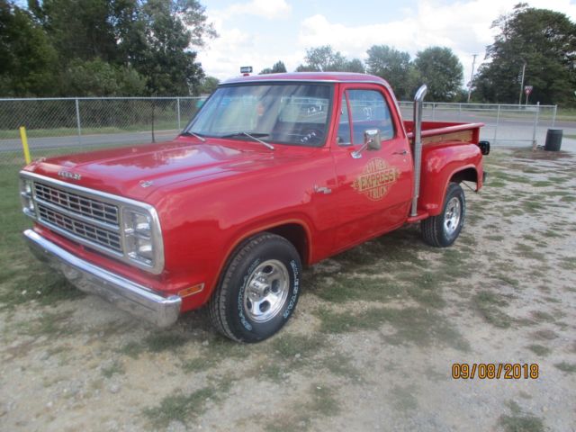 1979 DODGE LIL ED EXPRESS CUSTOM *CLONE* 55,243 MILES VERY NICE TRUCK 1979 Dodge Other Pickups