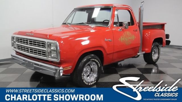 1979 Dodge Lil Red Express Adventurer D150 Pickup Truck 360 V8 3 Speed Automatic 1979 Dodge Other Pickups Adventurer D150