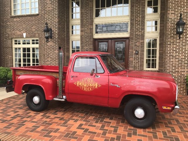 1979 Dodge Lil Red Express pickup truck Hot rod, rod, patina, rat 1979 Dodge Other Pickups