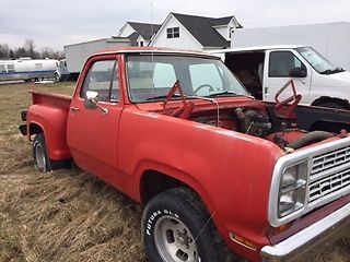 1979 Dodge Lil Red Express Truck, w/o engine 1979 Dodge Other Pickups