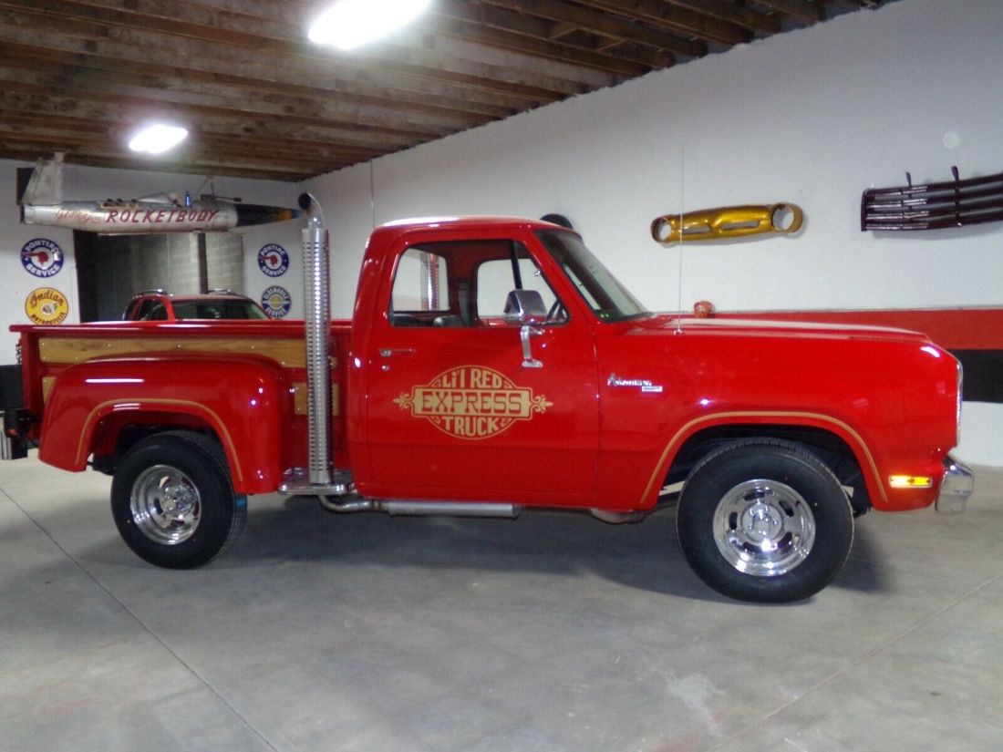 1979 DODGE LIL RED EXPRESS WEST TEXAS SINCE NEW 39K MILES CELEBRITY OWNED 1979 Dodge Other Pickups Lil Red Express