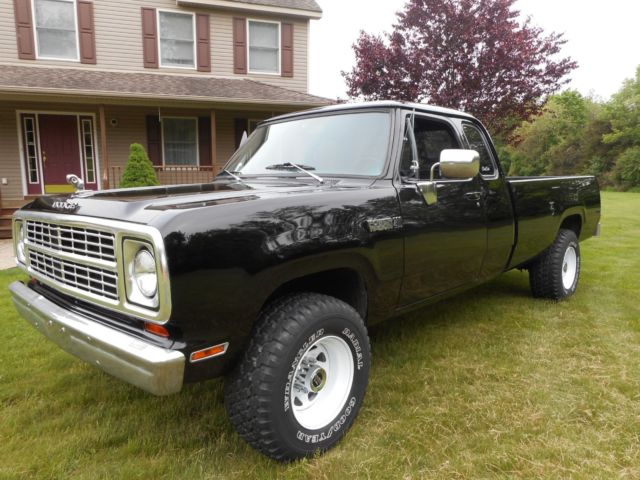1979 Dodge Power Wagon, W200 4X4, 37,000 orig mi, all original from 1 owner 1979 Dodge Power Wagon pickup