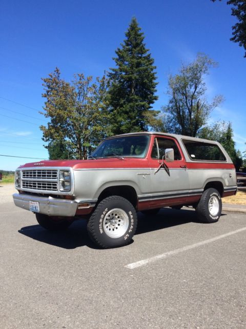 1979 Dodge Ramcharger SE