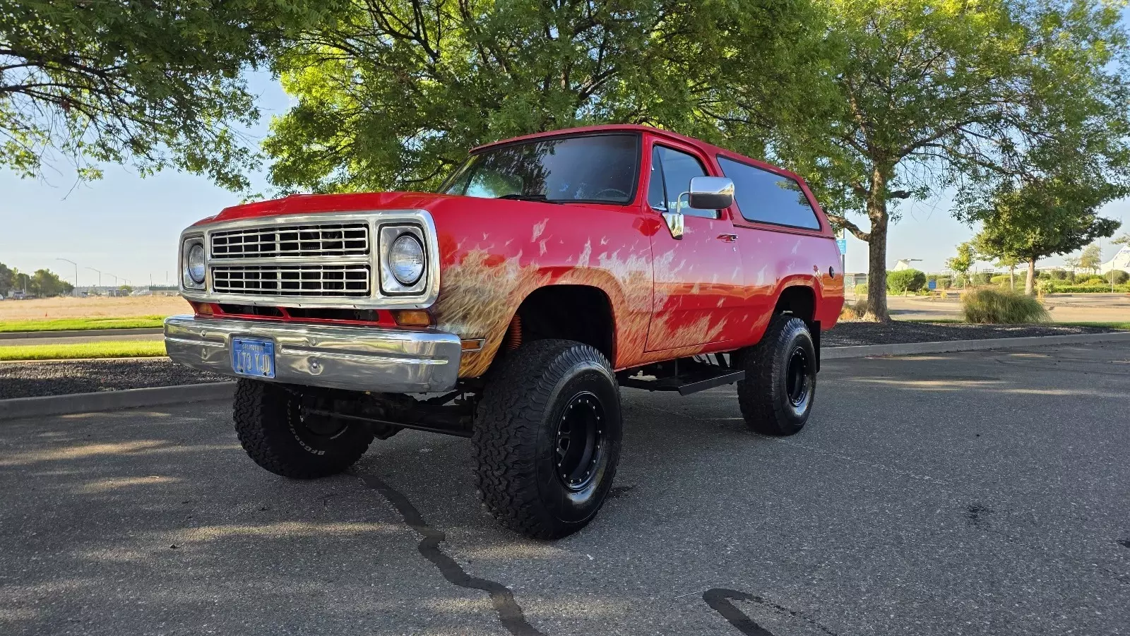 1979 Dodge Ramcharger Red se 1979 Dodge Ramcharger se