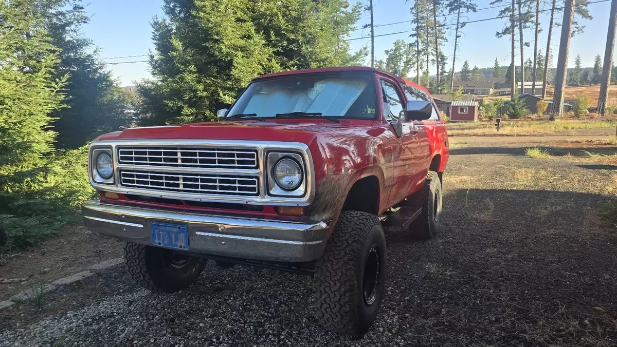 1979 Dodge Ramcharger SUV Red RamCharger 1979 Dodge Ramcharger RamCharger