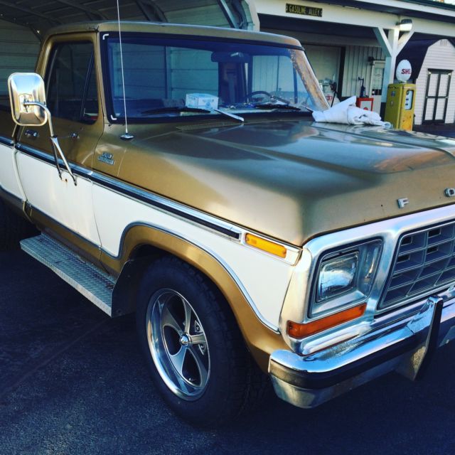 1979 F-100 Custom, V8, AT, PS, Custom Wheels, Tires, Gas Shocks, Sound System 1979 Ford F-100 Custom