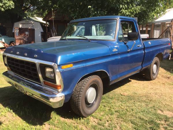 1979 f100 2wd short box low miles, new interior,tires,original paint, clean 1979 Ford F-100