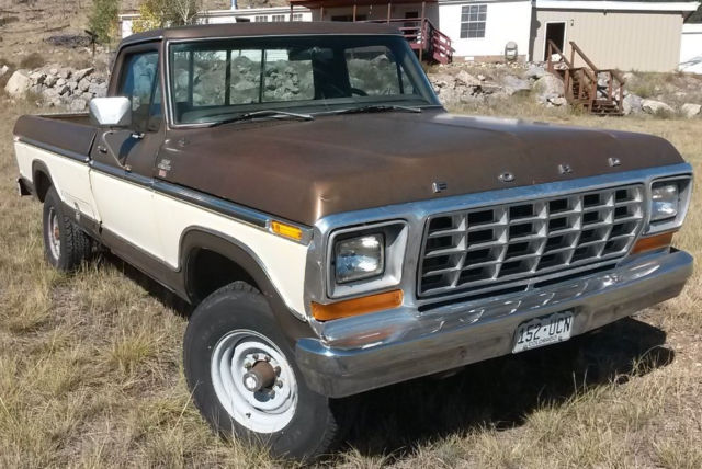 1979 F250 XLT Ranger Rust Free Colorado Truck Fresh 400cid/Rebuilt C6 1979 Ford F-250 Ranger