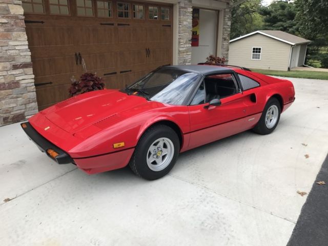 1979 FERRARI 308 GTS CONV 20,577 Miles RED Coupe 5-Speed Manual 1979 Ferrari 308 CONV