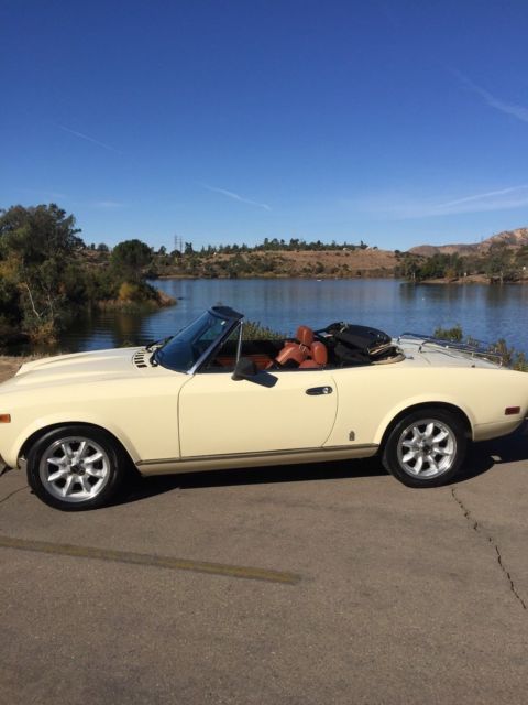 1979 Fiat 124 Spider 124 SPIDER CONVERTIBLE/CHROME TRIM
