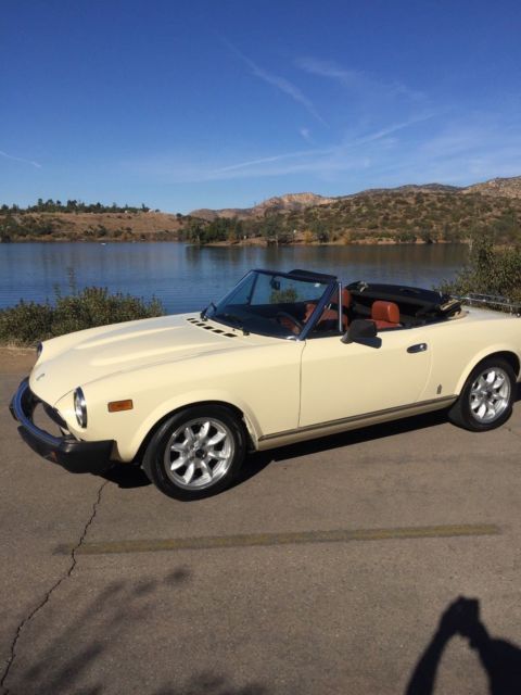 1979 Fiat 124 Spider 124 SPIDER CONVERTIBLE/CHROME TRIM - photo 4