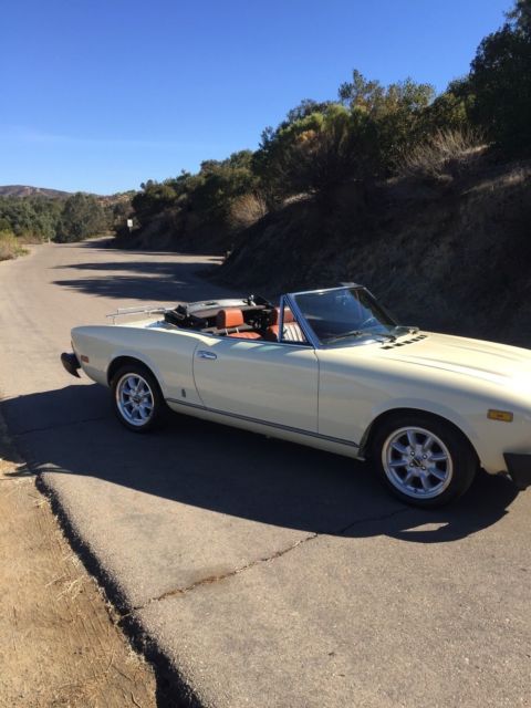 1979 Fiat 124 Spider 124 SPIDER CONVERTIBLE/CHROME TRIM - photo 9