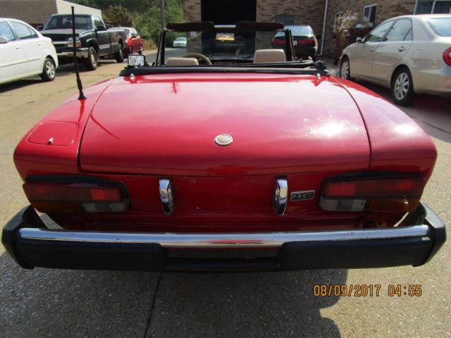 1979 Fiat 124 Spider NO RESERVE AUCTION - LAST HIGHEST BIDDER WINS CAR! - photo 9