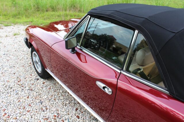 1979 Fiat 124 Spider Convertible Sport 2000 Pininfarina 100+ HD Pics - photo 7