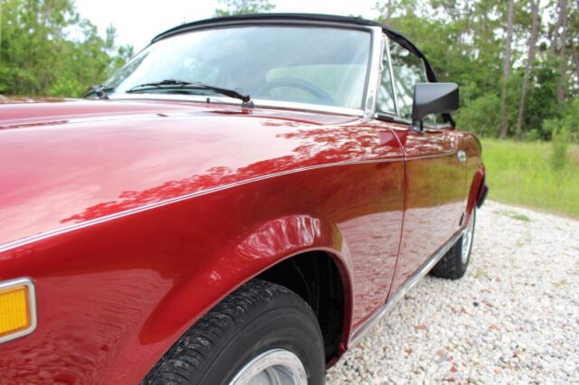 1979 Fiat 124 Spider Convertible Sport 2000 Pininfarina 100+ HD Pics - photo 8