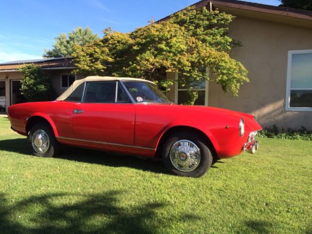 1979 Fiat 124 Spider Original Owner “69 Retro Custom” 1979 Fiat 124 Spider LEATHER