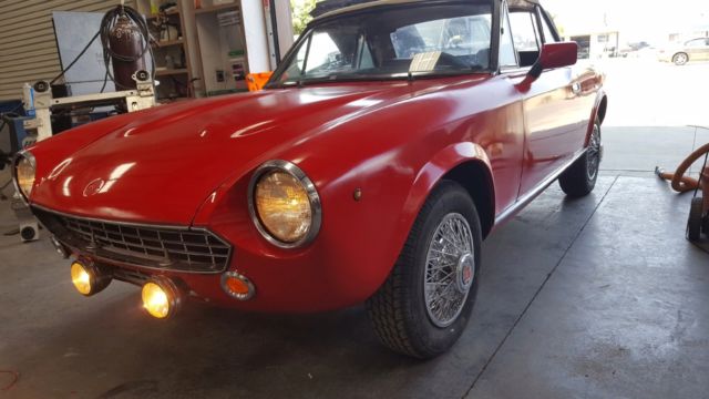 1979 Fiat 124 Spider LEATHER - photo 9