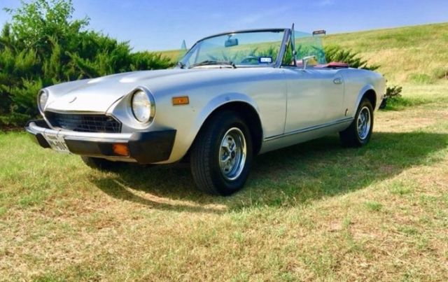 1979 FIAT 124 SPIDER PININFARINA 2000 1979 Fiat 124 Spider PININFARINA 2.0L AUTOMATIC NO ALFA ROMEO DUETTO